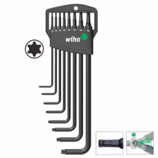 Wiha Torx® Ball End L-Key Set in Classic Holder - Black Finish - 8 pcs - 32394